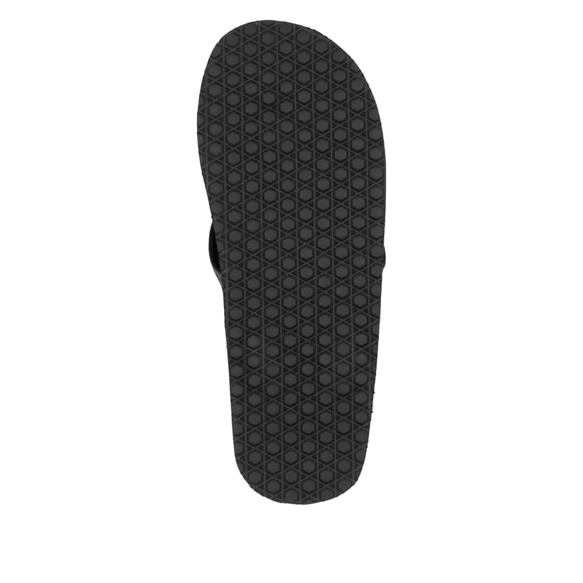 Graue Rieker Herren Zehentrenner 20151-45 mit der Komfortweite G. Schuh Laufsohle.