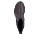Dunkelrote Rieker Damen Chelsea Boots 75860-35 aus Glattleder mit Reißverschluss. Schuh von oben.