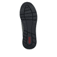 Baskets basses Rieker vertes pour femme 58902-54 avec fermeture éclair. Semelle extérieure de la chaussure.