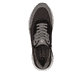 Baskets basses Rieker marron pour homme 06100-25 avec fermeture éclair. Chaussure vue de dessus.
