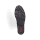 
Tiefschwarze Rieker Damen Kurzstiefel Z6880-00 mit einer schockabsorbierenden Sohle. Schuh Laufsohle
