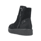 Graublaue Rieker Damen Chelsea Boots X9352-14 mit einer robusten Profilsohle. Schuh Innenseite