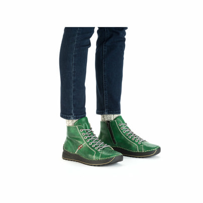 Rieker Femme Bottes à lacets