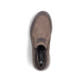 Braune Rieker Herren Kurzstiefel B1852-24 mit wasserabweisender TEX-Membran. Schuh von oben.
