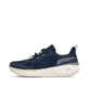 Blaue Rieker Sport Herren Sneaker Low U4300-14. Schuh Außenseite.