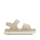 Beige Rieker Damen Riemchensandalen 61550-60 mit einem Klettverschluss. Schuh Innenseite.