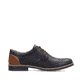 Blaue Rieker Herren Schnürschuhe 10308-14 mit der Komfortweite G 1/2. Schuh Innenseite.