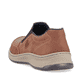 
Holzbraune Rieker Herren Slipper 14362-24 mit einer schockabsorbierenden Sohle. Schuh von hinten