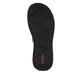 Weiße Rieker Damen Clogs 46393-80 mit Gummizug sowie extra weicher Decksohle. Schuh Laufsohle.