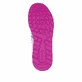 Weiße vegane Rieker Damen Slipper N5258-80 mit Gummizug sowie der Komfortweite G. Schuh Laufsohle.
