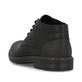 
Tiefschwarze Rieker Herren Schnürschuhe 17604-00 mit einer schockabsorbierenden Sohle. Schuh von hinten