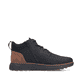 Schwarze Rieker Herren Sneaker High B5530-00 mit wasserabweisender TEX-Membran. Schuh Innenseite.