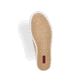 Beige Rieker Damen Sneaker Low M2912-62 mit einer Schnürung. Schuh Laufsohle.