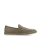 Beige Rieker Herren Slipper B5265-64 mit einem Gummizug sowie Komfortweite G 1/2. Schuh Innenseite.