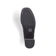 Braune Rieker Pumps 44750-25 aus Rauleder mit einer griffigen Sohle. Schuh Laufsohle.