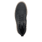 Schwarze Rieker Herren Schnürstiefel F3800-00 mit wasserabweisender TEX-Membran. Schuh von oben.