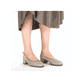 Escarpins à bride Rieker verts pour femme 47060-52 avec boucle. Chaussure au pied.