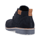 
Marineblaue Rieker Herren Schnürschuhe 33206-14 mit Schnürung sowie einer Profilsohle. Schuh von hinten