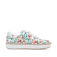 Mehrfarbige Rieker Damen Sneaker Low M2946-80 mit einem Reißverschluss. Schuh Innenseite.