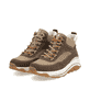 Beige Rieker Damen Schnürstiefel W0066-64 mit wasserabweisender TEX-Membran. Schuh Außenseite gespiegelt.