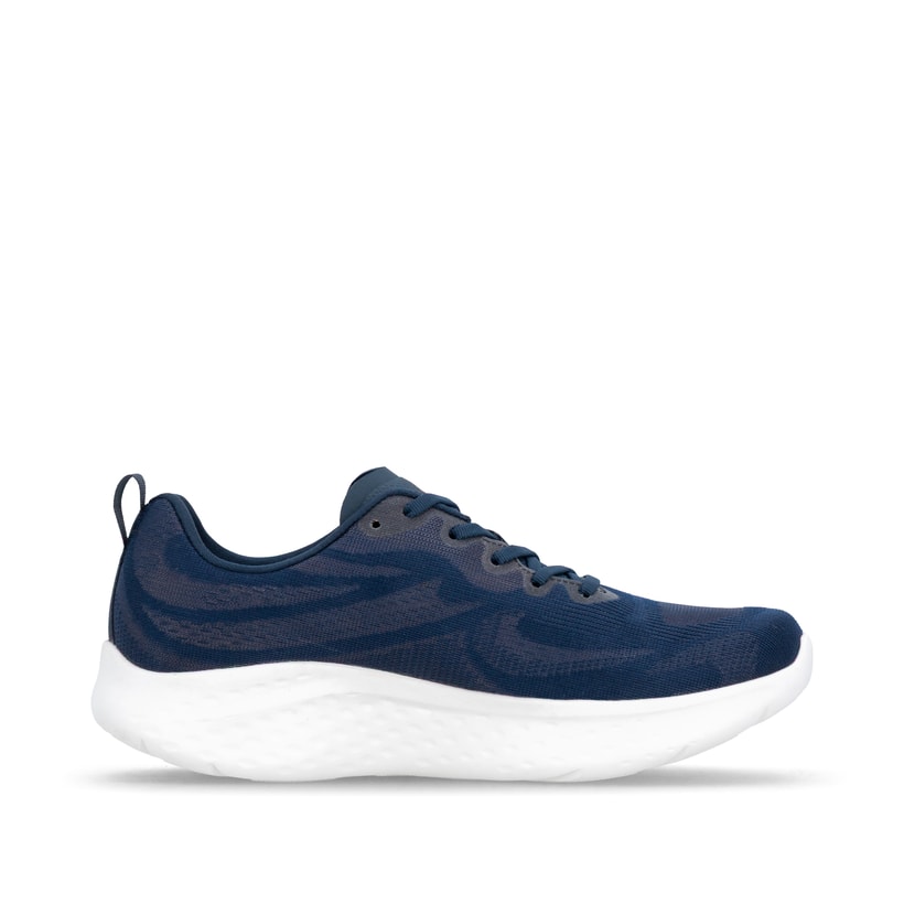 Blaue Rieker Sport Herren Sneaker Low U4401-14. Schuh Innenseite.