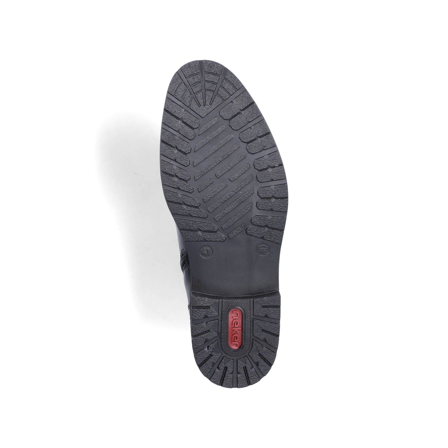 Schwarze Rieker Herren Schnürstiefel 14631-00 mit wasserabweisender TEX-Membran. Schuh Laufsohle.