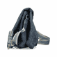 Rieker Damen Rucksack H1607-60 in Hellbeige aus Textil mit Reißverschluss. Rucksack getragen Knie.