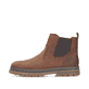 Chelsea Boots Rieker marron pour homme F7051-23 en cuir lisse. Côté extérieur de la chaussure.
