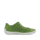 Grüne Rieker Damen Schnürschuhe 52518-52 in Löcheroptik. Schuh Innenseite.