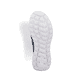 Mocassins Rieker bleus pour homme B6678-14 en optique à trous. Semelle extérieure de la chaussure.