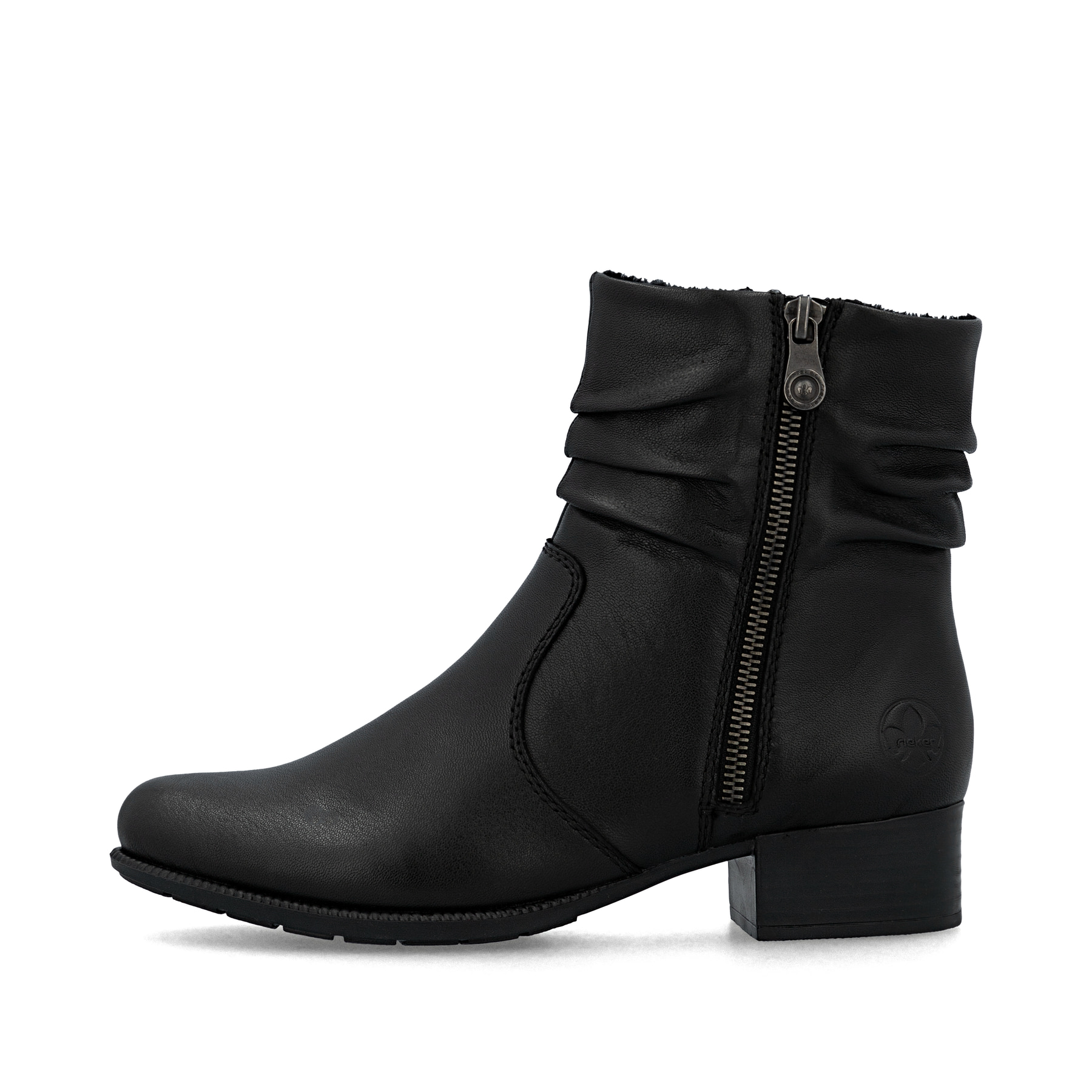 Verwunderlich Rieker Stiefeletten Damen Schwarz Bilder