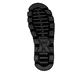 Schwarze Rieker Damen Kurzstiefel W2071-00 mit flexibler und ultraleichter Sohle. Schuh Laufsohle.