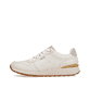 Weiße Rieker Herren Sneaker Low 07605-80 mit flexibler und super leichter Sohle. Schuh Außenseite.