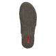 Dunkelbraune Rieker Damen Kurzstiefel 52557-25 mit einem Reißverschluss. Schuh Laufsohle.