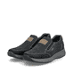 Blaugraue Rieker Herren Sneaker Low B7613-14 mit einer schockabsorbierenden Sohle. Schuh Innenseite