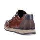 Baskets basses Rieker marron pour homme B2112-25 en cuir lisse. Chaussure vue de dessus.