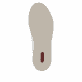Baskets basses Rieker bleues pour femme N1112-10 avec fermeture éclair. Semelle extérieure de la chaussure.