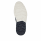 Blaue Rieker Herren Slipper 14450-16 aus Glattleder mit einem Gummizug. Schuh Laufsohle.