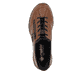 Mocassins Rieker marron pour femme N3267-24 avec option easy in facile. Chaussure vue de dessus.