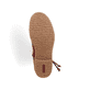 
Fuchsbraune Rieker Damen Kurzstiefel 73551-24 mit einer robusten Profilsohle. Schuh Laufsohle