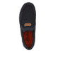 Blaue Rieker Herren Slipper B6651-14 mit flexibler und ultra leichter Sohle. Schuh von oben.