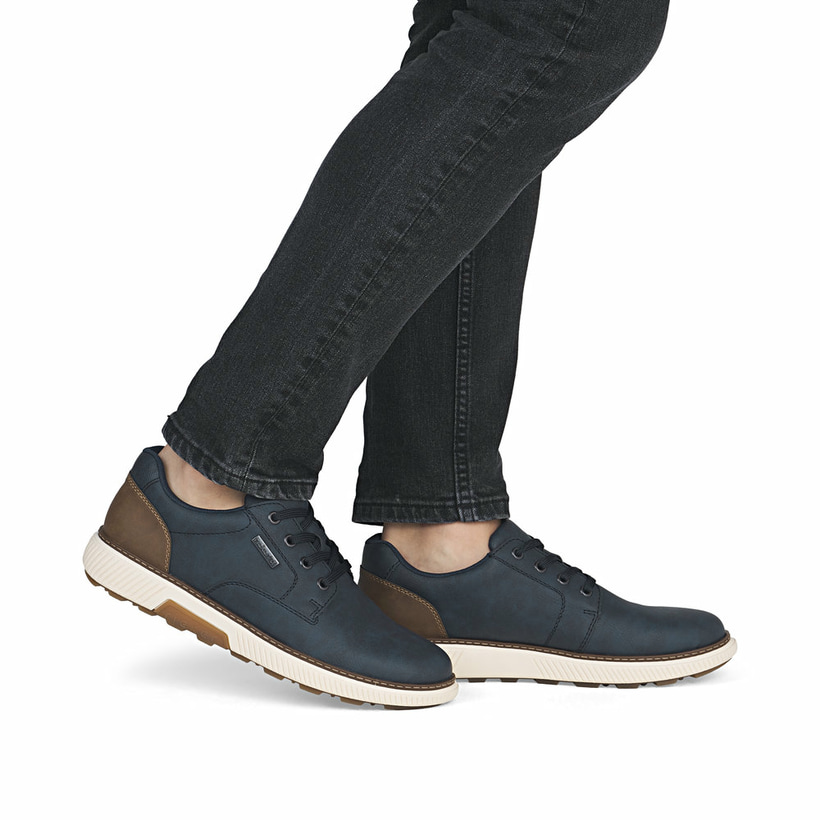 Rieker B0704 - Sneaker Basse Uomo - Comode Con Soletta Estraibile - Collezione Comfort