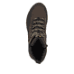 Braune Rieker Herren Schnürstiefel U0171-25 mit wasserabweisender TEX-Membran. Schuh von oben.