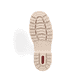 Beige Rieker Damen Chelsea Boots Y9373-62 mit Reißverschluss sowie einer Profilsohle. Schuh Laufsohle