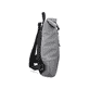 Rieker Rucksack H1426-42 in Grau mit Innenfach, Reißverschluss und Handyfach. Rechtsseitig.