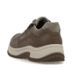 Braune Rieker Herren Schnürschuhe 11001-26 mit Reißverschluss sowie Extraweite H. Schuh von hinten.