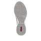Blaue Rieker Damen Sneaker Low N4316-13 mit Reißverschluss sowie Komfortweite G. Schuh Laufsohle.