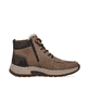 Braune Rieker Herren Schnürstiefel 11020-24 mit wasserabweisender TEX-Membran. Schuh Innenseite.