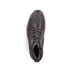 
Kaffeebraune Rieker Herren Schnürstiefel 33121-25 mit Schnürung und Reißverschluss. Schuh von oben