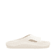 Beige Rieker Damen Pantoletten W3450-60 mit flexibler und ultraleichter Sohle. Schuh Innenseite.